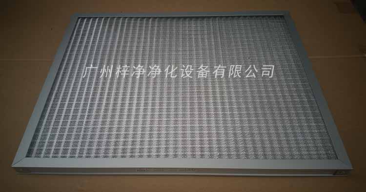 铝网初效过滤器又称为GH金属孔网过滤器 铝网初效过滤器又称为GH金属孔网过滤器